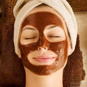 Альгинатная маска с какао для лица
