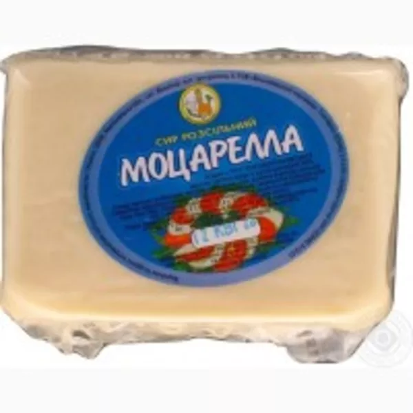 Сыр моцарелла,  твердые сыры в ассортименте