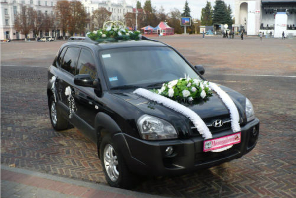 Прокат автомобиля на Свадьбу в Чернигове от 150 грн 2